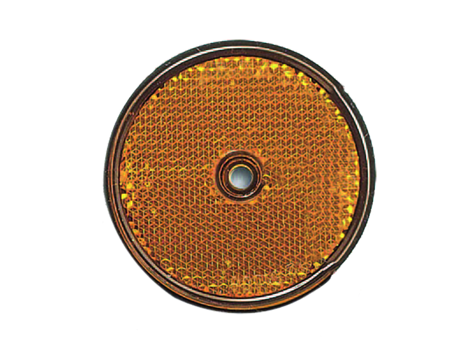 Catadiotre rond adhésif  avec trou de fixation AJBA Ø60mm